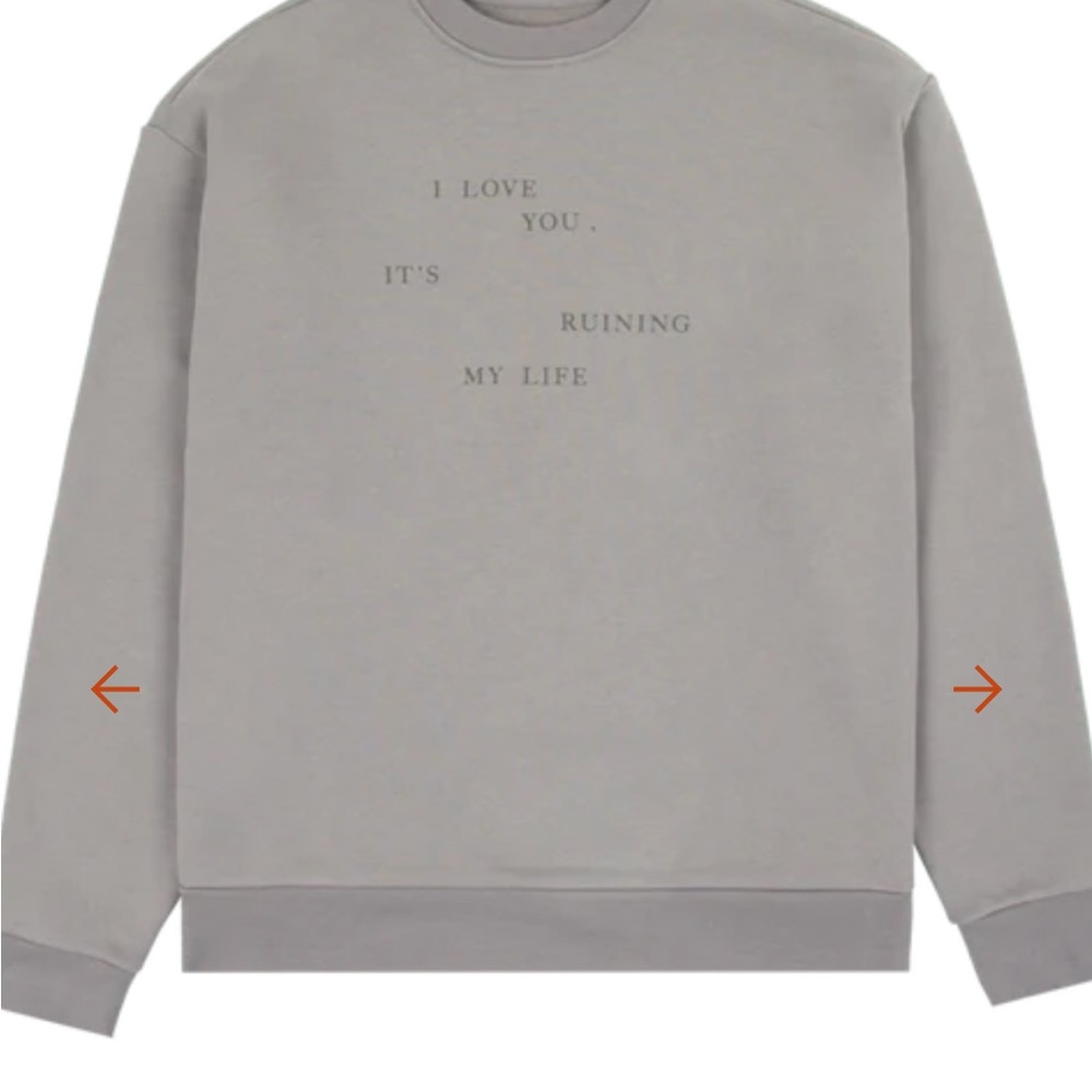 Taylor Swift Gray Sweatshirt